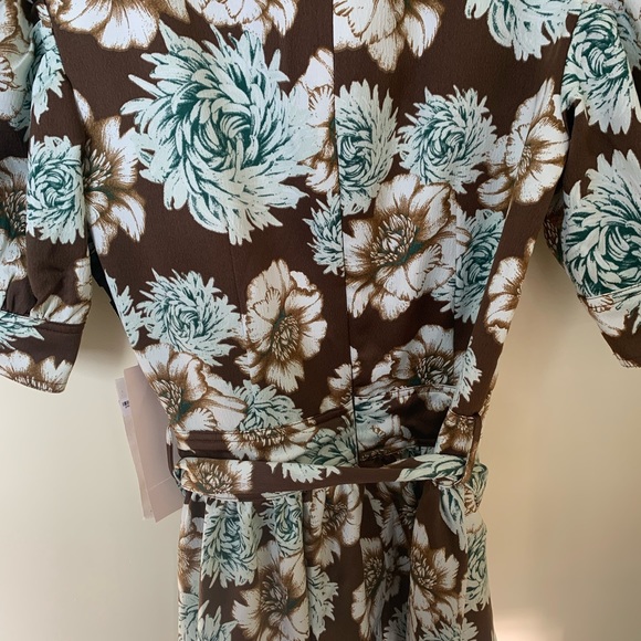 NWT Happy x Nature by Kate Hudson Puff Sleeve Floral Dress in Size XXS - Picture 15 of 16